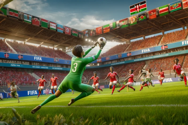 Kenya Women’s Under-17 National Team’s Remarkable Defensive Display